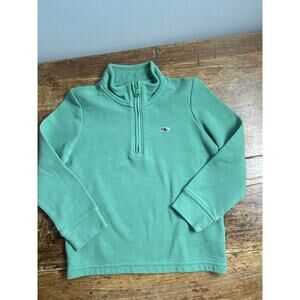 Vineyard Vines Green 1/4 zip pullover size 4T